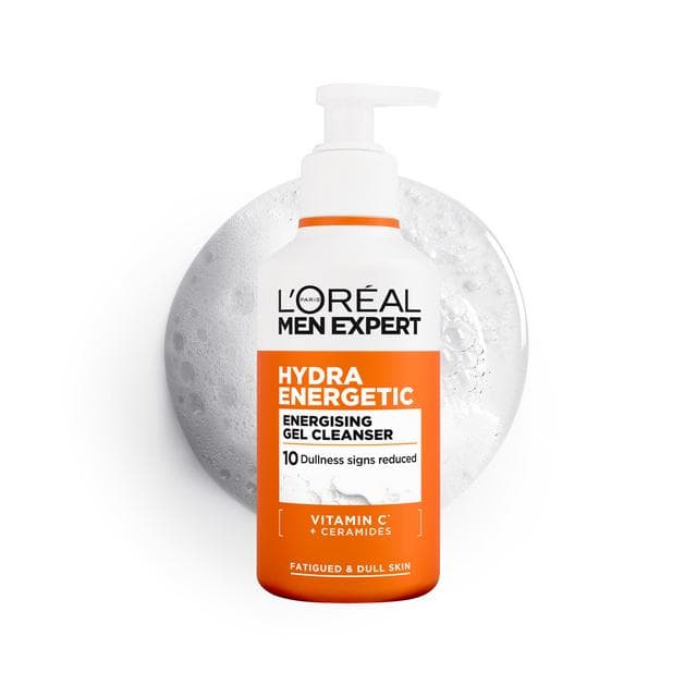 L'Oréal Paris Men Expert 260ml Hydra Energetic Energising Revititalize Gel Cleanser - gallery image 2