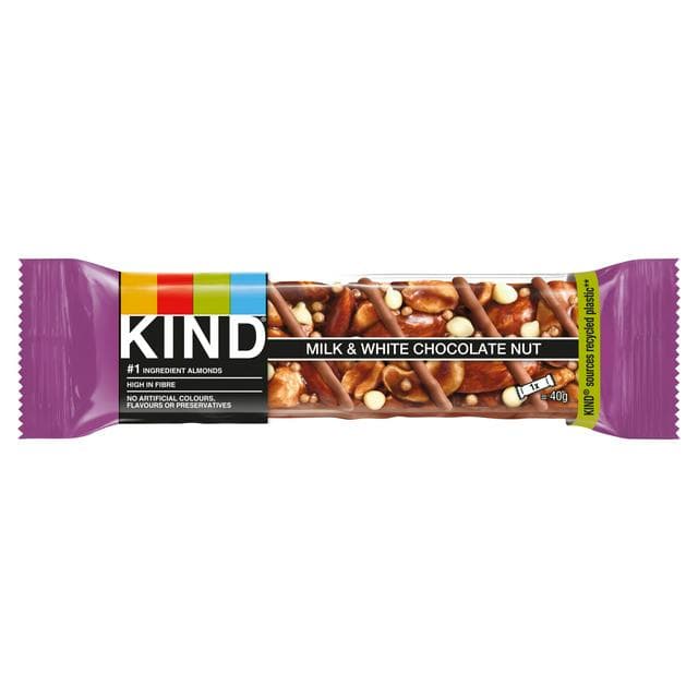 Kind 40g Milk & White Chocolate Nut - gallery image 1