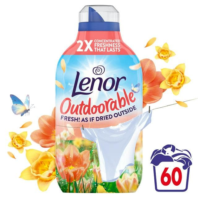 Lenor Outdoorable 53 Washes Fabric Softener 740g - gallery image 1