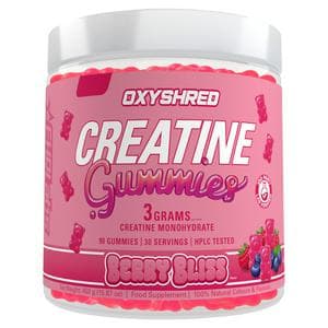 EHP Labs Oxyshred 90 x Berry Bliss Flavour Creatine Gummies 450g