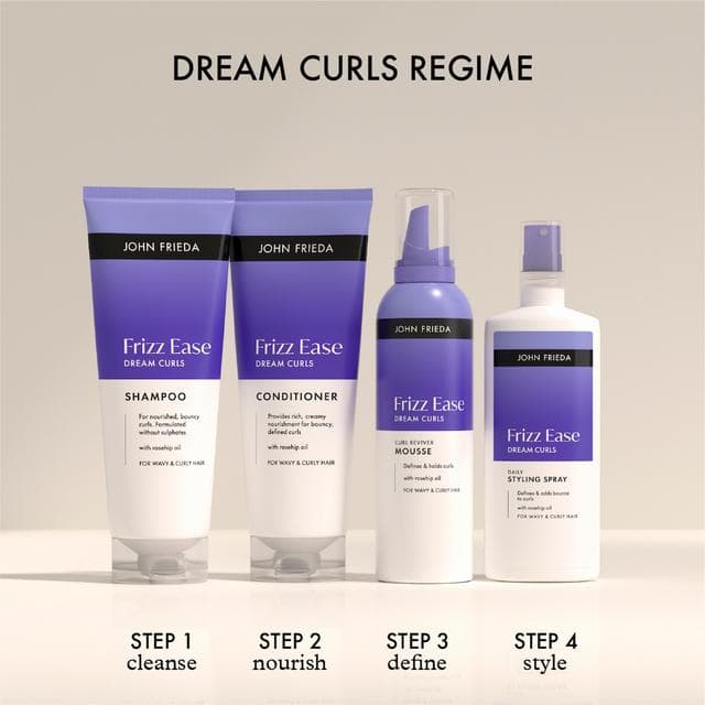 John Frieda 250ml Frizz Ease Dream Curls Shampoo - gallery image 5