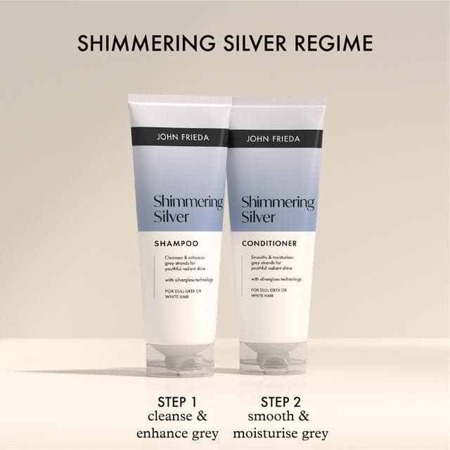 John Frieda 250ml Shimmering Silver Conditioner - gallery image 5