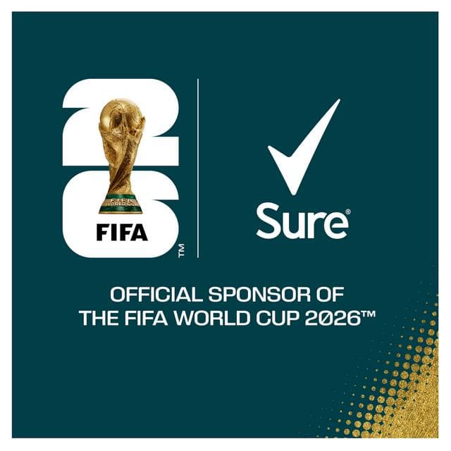 Sure Men 250ml Nonstop Protection Cobalt Dry Antiperspirant Aerosol Deodorant Spray, FIFA Limited Collection - gallery image 6
