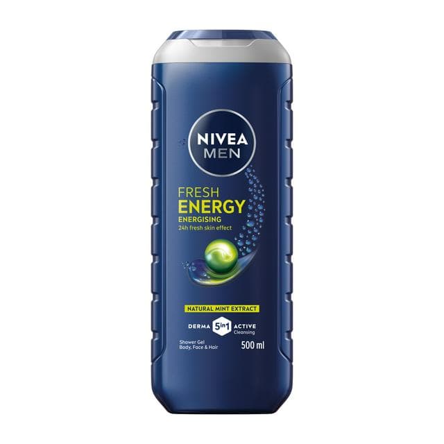 Nivea Men 500ml Energy Shower Gel - gallery image 1