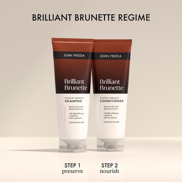 John Frieda 250ml Brilliant Brunette Colour Vibrancy Shampoo - gallery image 5