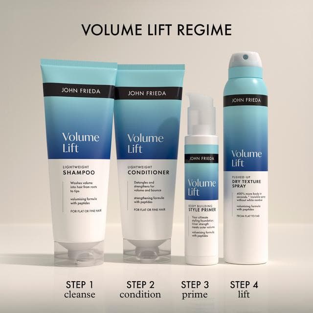 John Frieda 250ml Volume Lift Lightweight Conditioner - gallery image 5