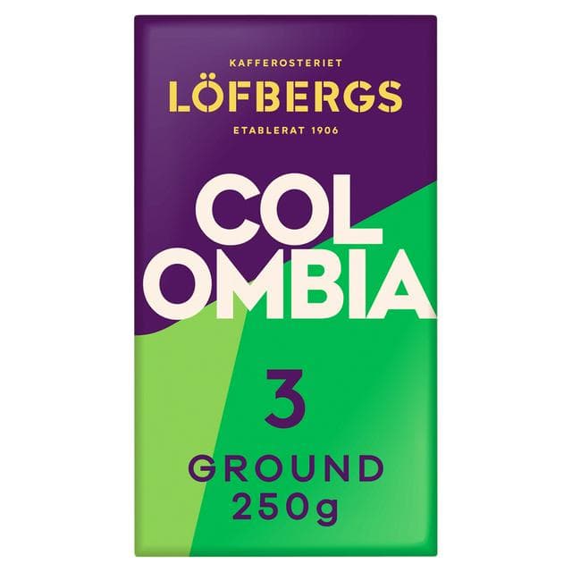 Lofbergs Colombia Single Origin Ground Coffee 250g - gallery image 1