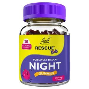 Bach Rescue 30 x Raspberry Flavour Night Kids Gummies