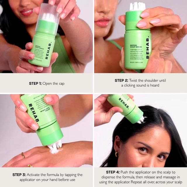 Rehab 90ml Matcha Scalp Serum - gallery image 4