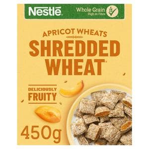 Nestle Shredded Wheat 450g Bitesize Apricot Wheats Breakfast Cereal