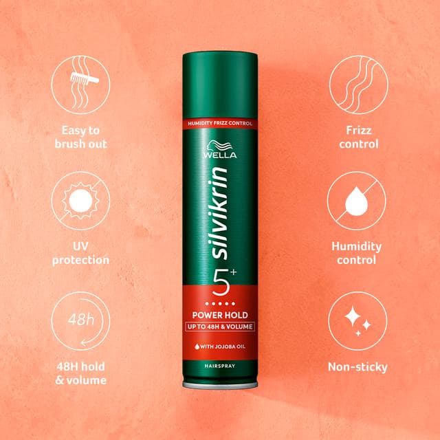 Wella Silvikrin 400ml Power Extreme Hold Hairspray - gallery image 2