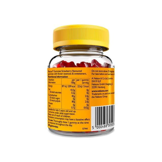 Bach Rescue 30 x Chill Strawberry Flavour Kids Gummies - gallery image 2