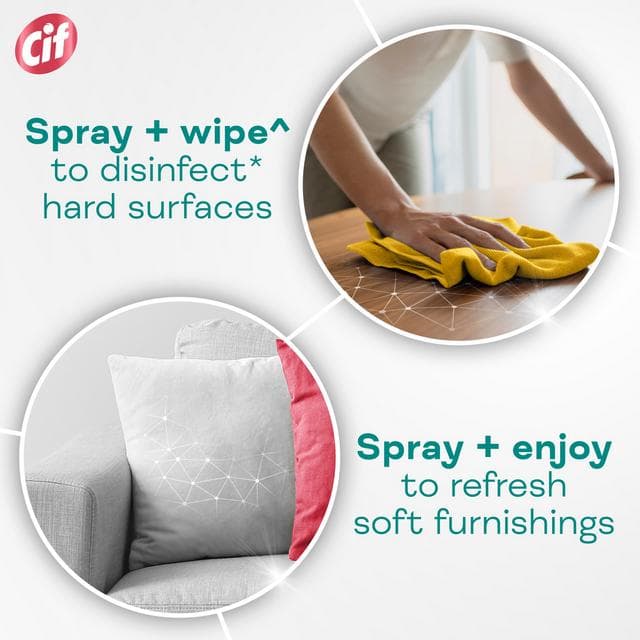 Cif 280ml Infinite Clean Antibacterial Cleaner Refill Apple & Jasmine - gallery image 5