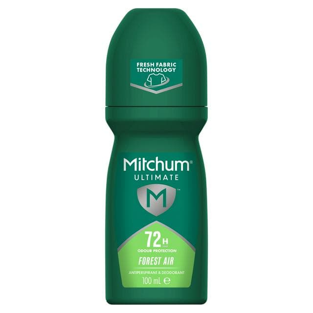 Mitchum 100ml Ultimate Forest Air Antiperspirant Roll On Deodorant - gallery image 1