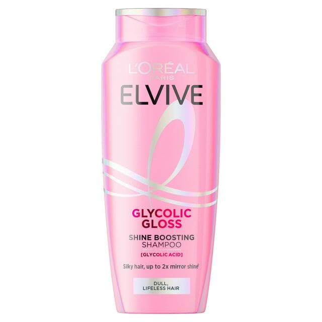 L’Oréal Paris Elvive Glycolic Gloss 250ml Dull Hair Shine Boosting Shampoo - gallery image 1