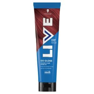 Schwarzkopf Live Go Gloss 150ml Cayenne Copper Colour & Shine Hair Gloss