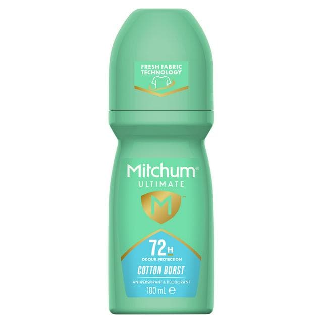 Mitchum Ultimate 100ml Cotton Burst Antiperspirant & Roll on Deodorant - gallery image 1