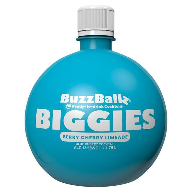 BuzzBallz Biggies 1.75L Berry Cherry Limeade Blue Cherry Cocktail - gallery image 1