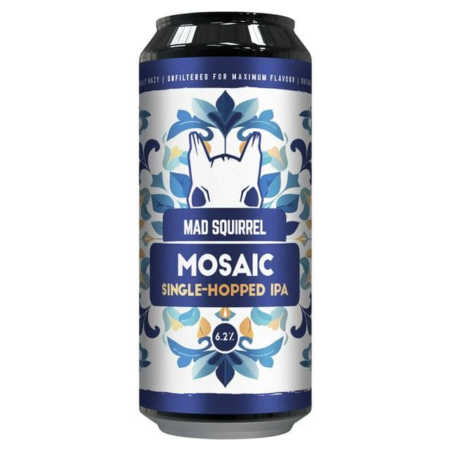 Mad Squirrel 440ml Mosaic Single Hopped IPA - gallery image 1