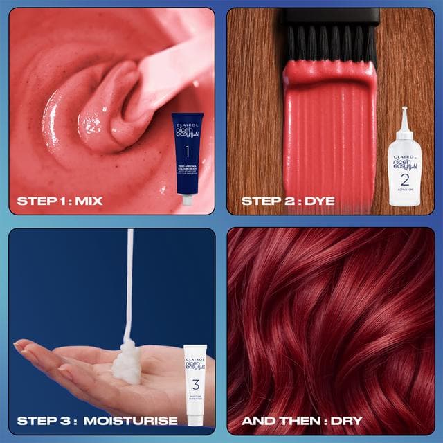 Clairol Nice'N Easy Bold 5.46 Cherry Red Permanent Hair Dye - gallery image 5