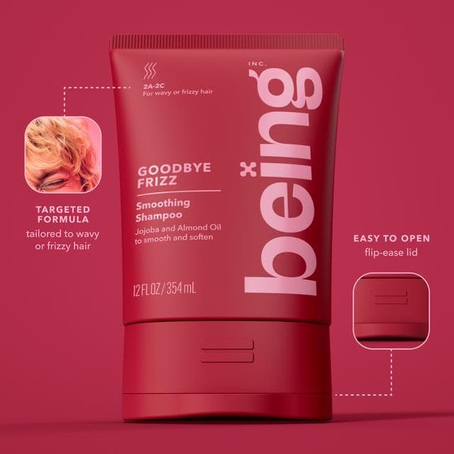 Being 354ml Goodbye Frizz Smoothing Shampoo - gallery image 5