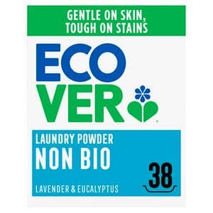 Ecover 38 Washes Lavender & Eucalyptus Non Bio Laundry Washing Powder 1.9kg