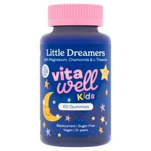 Vitawell Little Dreamers 60 x Blackcurrant 3 + Years Kids Gummies