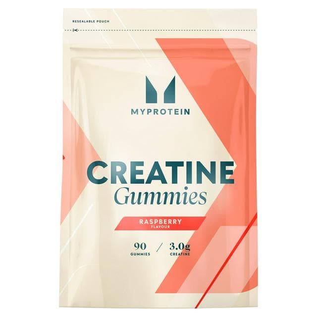 Myprotein 90 x Raspberry Flavour Creatine Gummies - gallery image 1