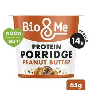 Bio&Me 65g Peanut Butter Protein Porridge Pot