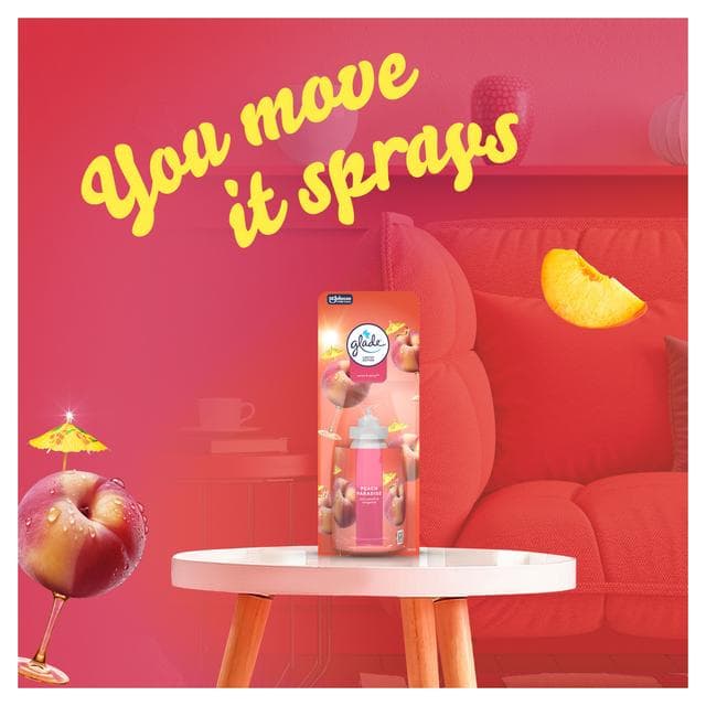 Glade Sense & Spray Peach Paradise Air Freshener Refill 18ml - gallery image 4