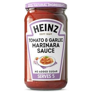 Heinz 490g Tomato & Garlic Marinara Pasta Sauce