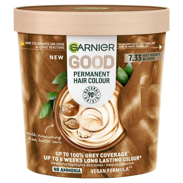 Garnier Good 7.33 Hot Honey Blonde Permanent Hair Dye - gallery image 1