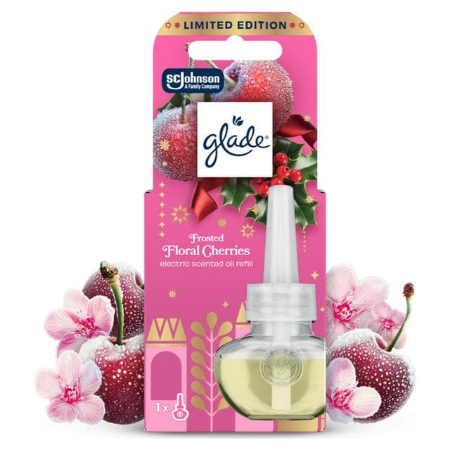 Glade Electric Scented Floral Cherries Plug In Refill 20ml - gallery image 1