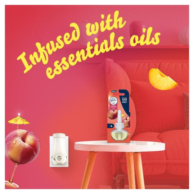Glade Electric Scented Peach Paradise Plug In Refill 20ml - gallery image 4