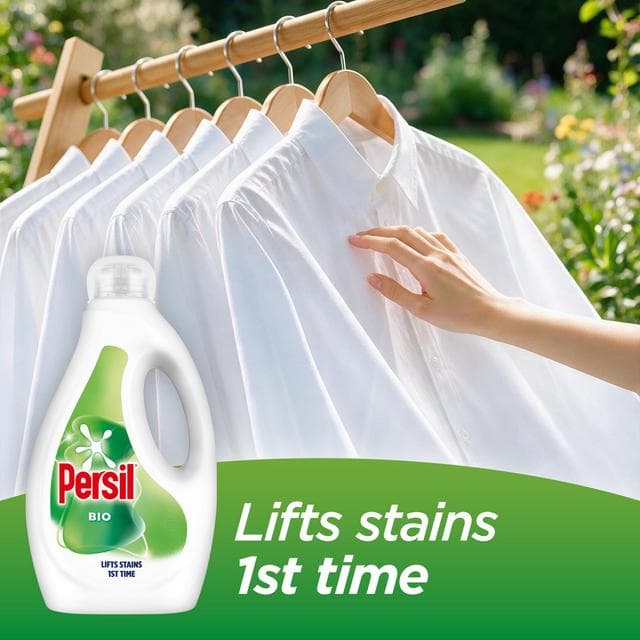 Persil 68 Washes Bio Laundry Washing Liquid Detergent 1.836L - gallery image 5