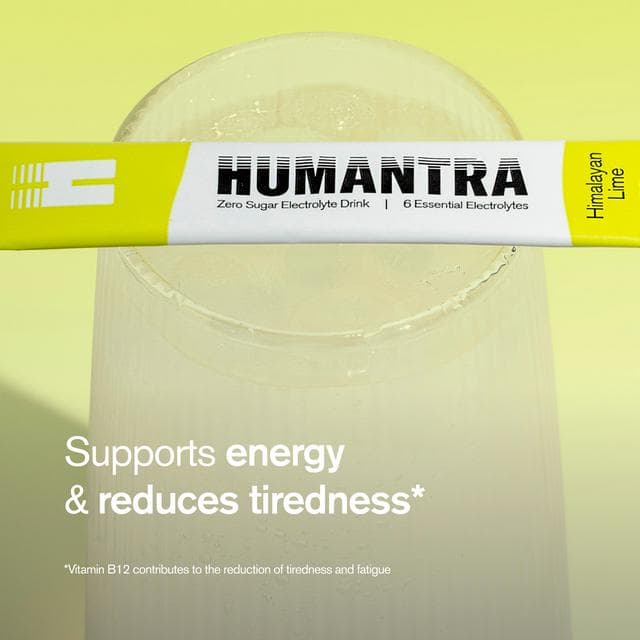 Humantra 3 x 3.6g Himalayan Lime Zero Sugar Electrolyte Drink Sachets - gallery image 2