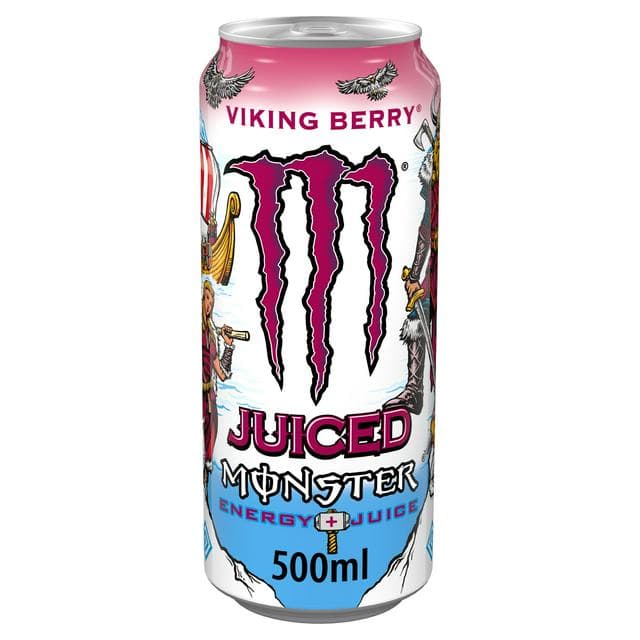 Monster 500ml Viking Berry Energy Drink Can - gallery image 1
