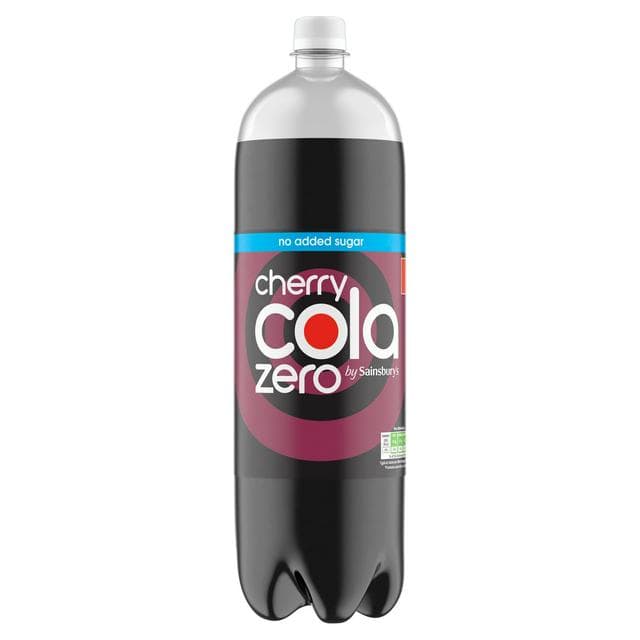 Sainsbury's 2L Zero Cherry Cola Bottle - gallery image 1