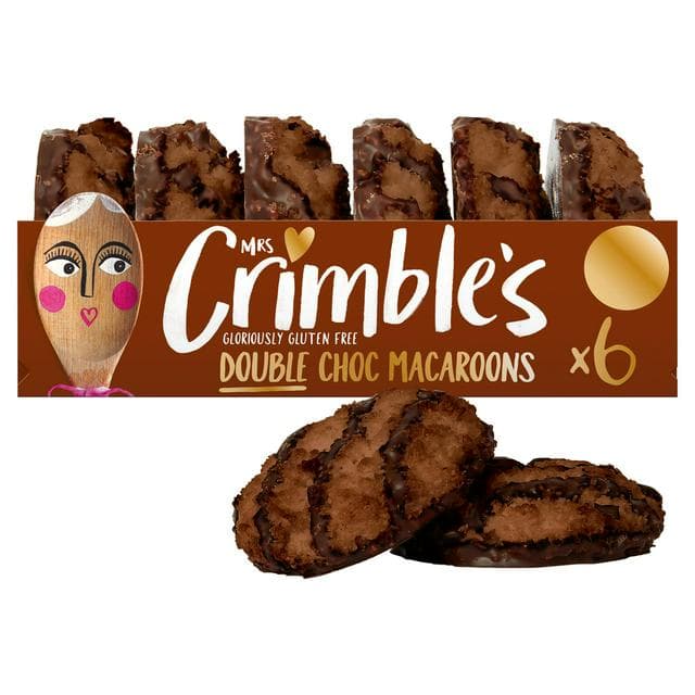 Mrs Crimble's 6 x Double Choc Macaroons 195g - gallery image 1
