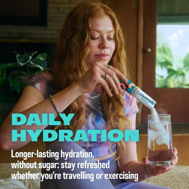 Liquid IV Sugar Free 15 x Sachets White Peach Daily Hydration Electrolyte Powder Mix - gallery image 3