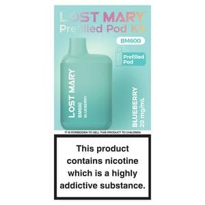 Lost Mary 20mg/ml BM600 Blueberry Prefilled Pod Kit