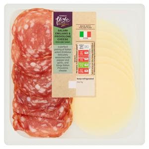 Sainsbury's 110g Salami Emiliano & Provolone Cheese, Taste the Difference