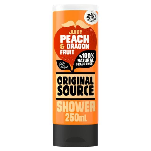 Original Source 250ml Juicy Peach & Dragon Fruit Shower Gel - gallery image 1