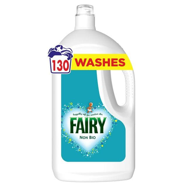Fairy 130 Washes Non Bio Liquid Detergent - gallery image 1