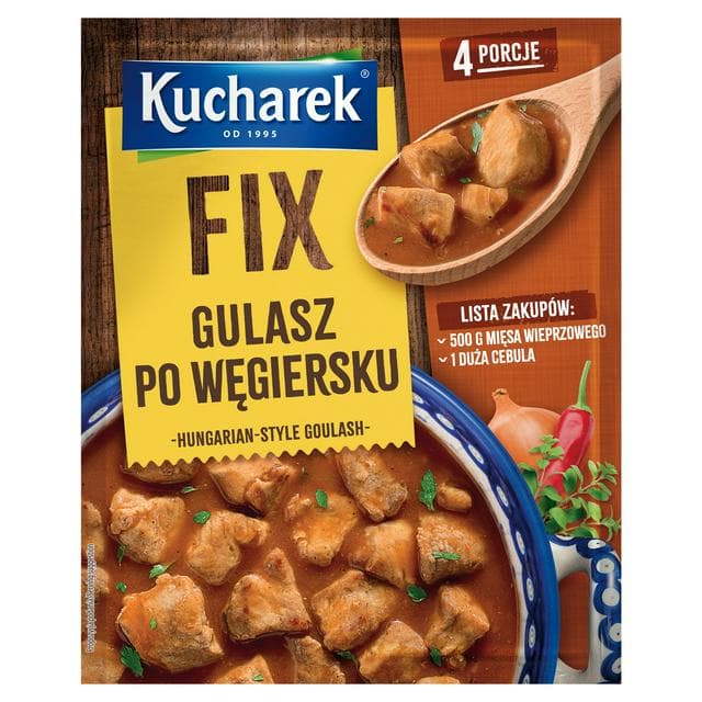Kucharek 46g Hungarian Style Goulash Recipe Mix - gallery image 1