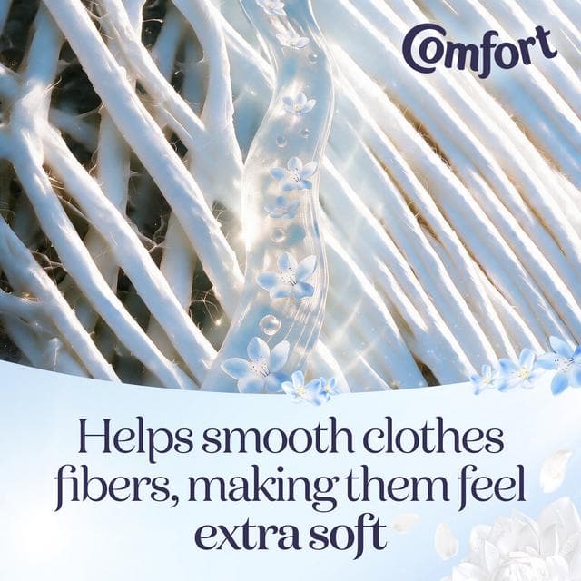 Comfort 100 Washes Pure Gently Fresh Fabric Conditioner 3L - gallery image 4