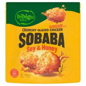 Bibigo 250g Korean Style Crunchy Glazed Chicken Sobaba Soy & Honey