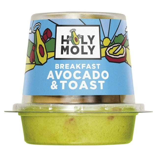 Holy Moly 75g Breakfast Avocado Dip & Toast - gallery image 1