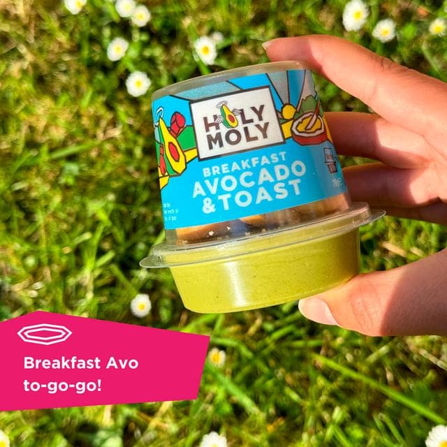 Holy Moly 75g Breakfast Avocado Dip & Toast - gallery image 3