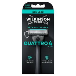 Wilkinson Sword Quattro Mens Razor Pack